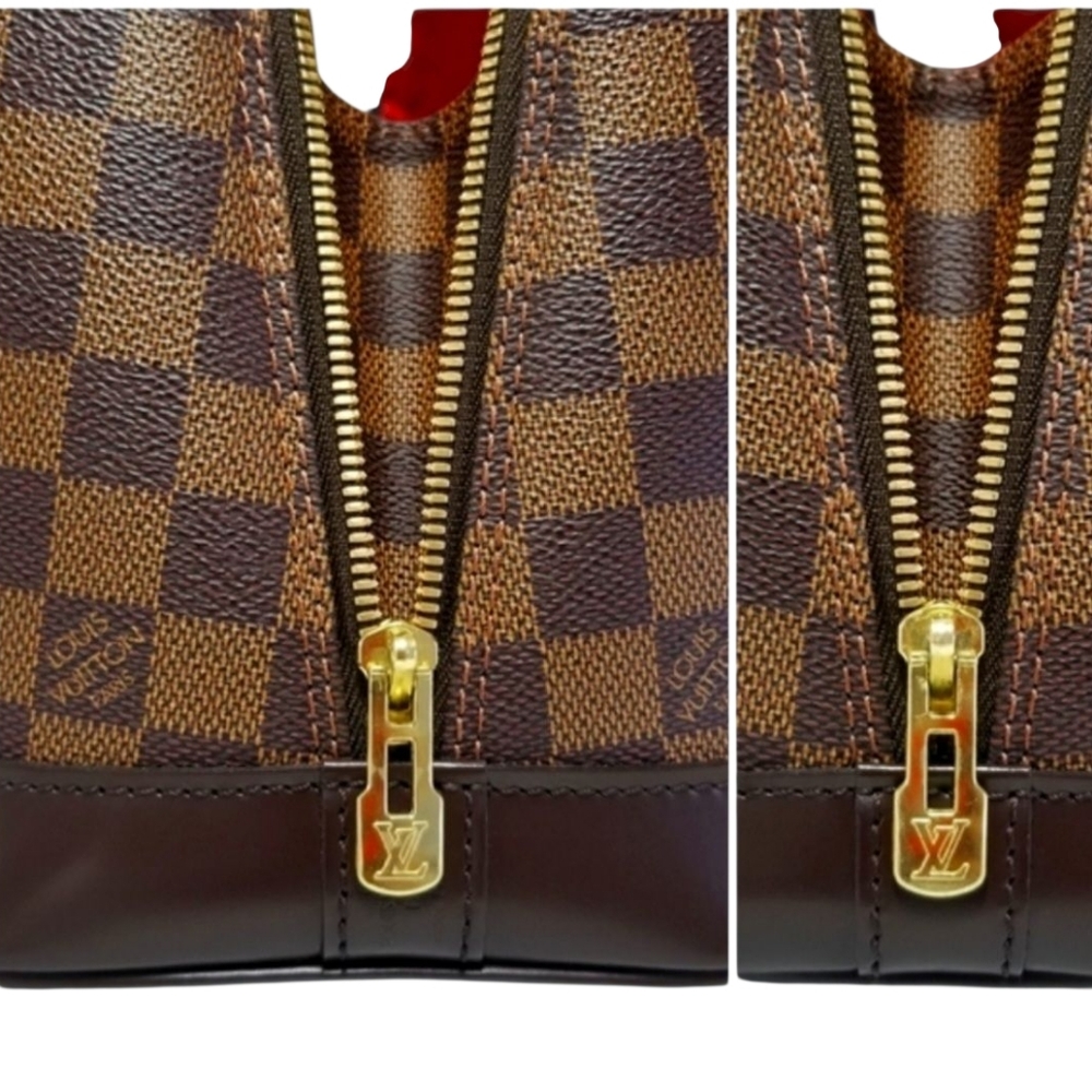 🚫SOLD🚫-Louis Vuitton Damier Ebene ALMA PM Handbag-Dustbag Included-EUC - Picture 13 of 17